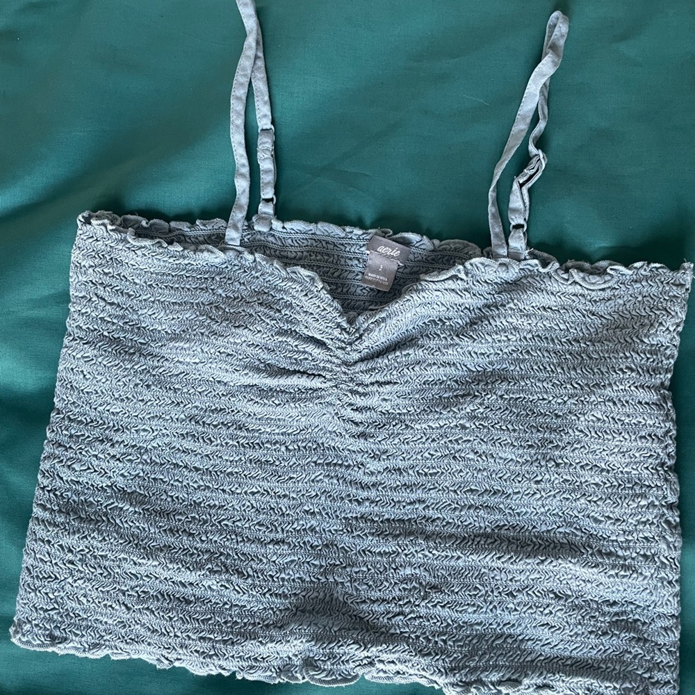 Aerie Scrunch Crop Top